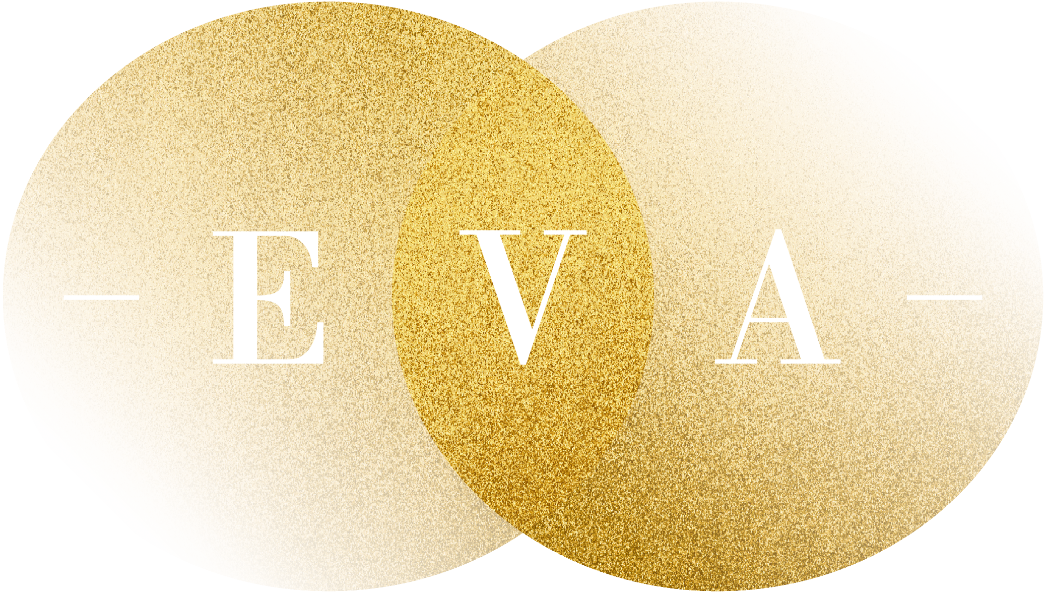 Eva gold-swirl logo